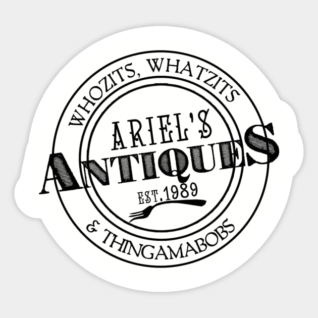 Ariel's Antiques Sticker by itsajillyholiday